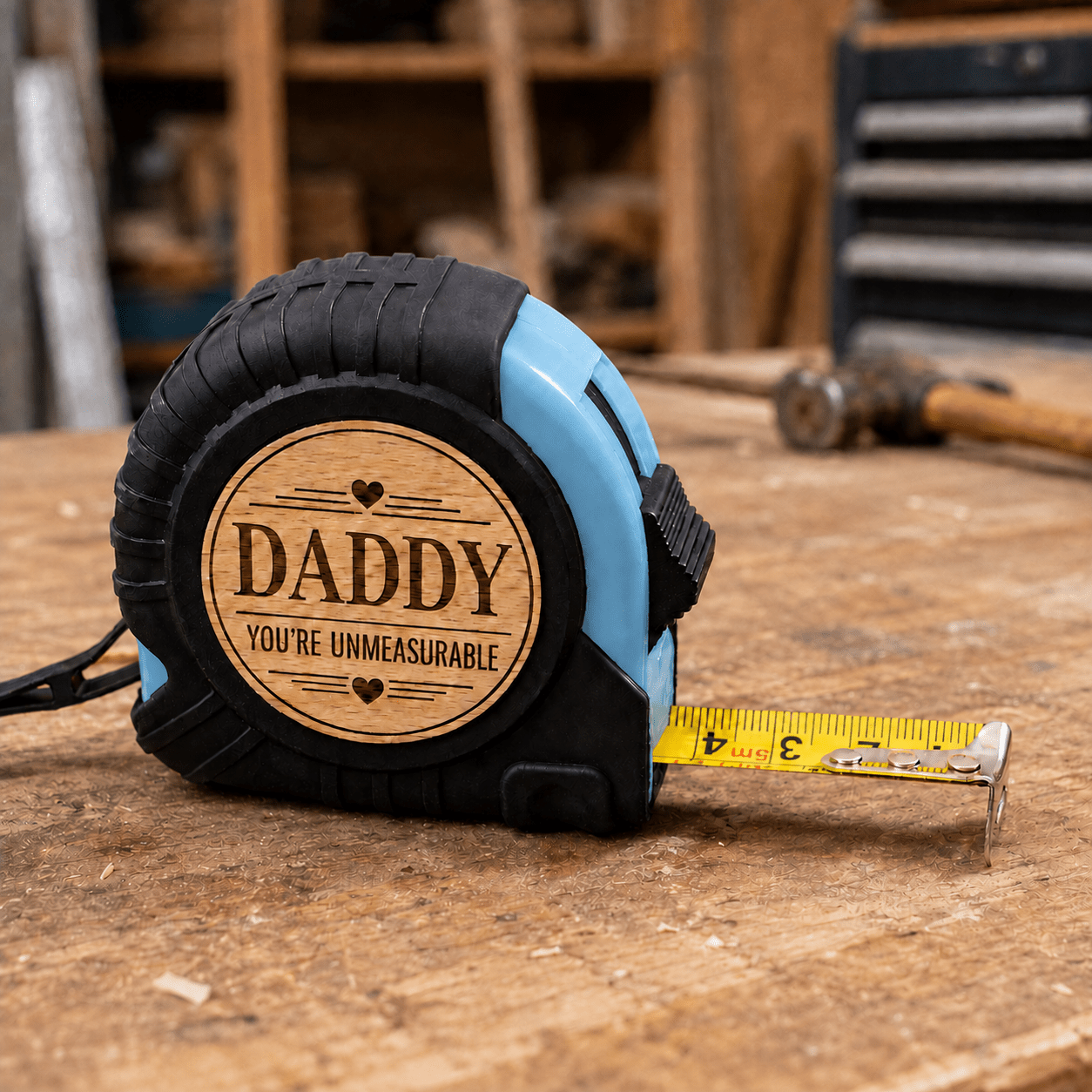 Personalised Tape Measure - Pixel Burn Custom Laser Creations