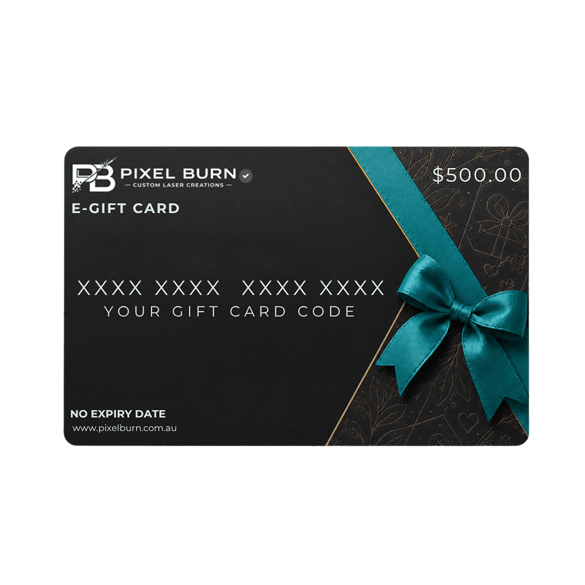Pixel Burn Gift Card - Pixel Burn Custom Laser Creations