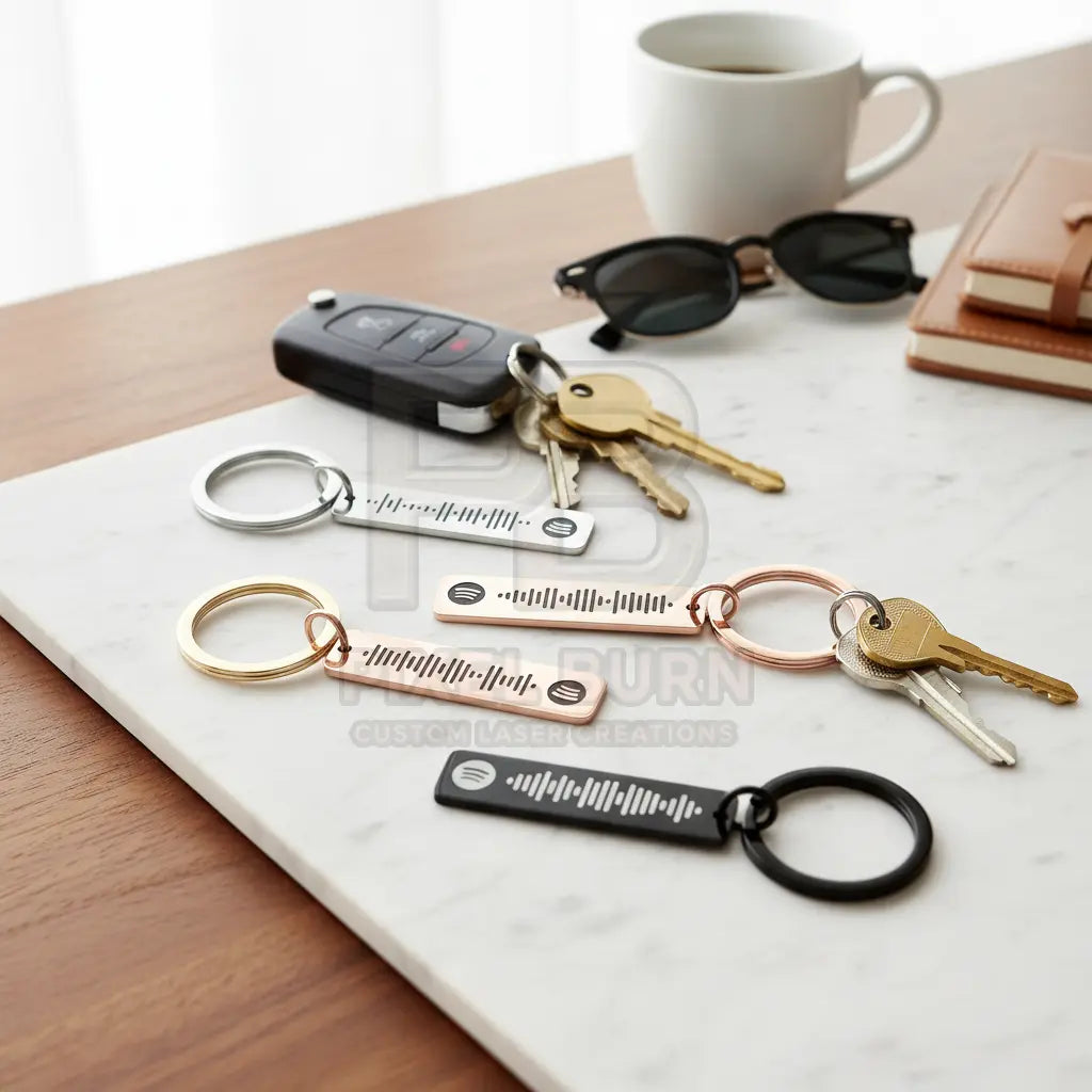 Spotify Code Keychains - Premium Lifestyle