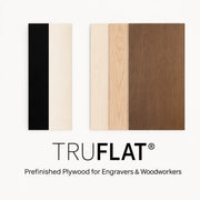 TruFlat Laser Wood - Pixel Burn Custom Laser Creations