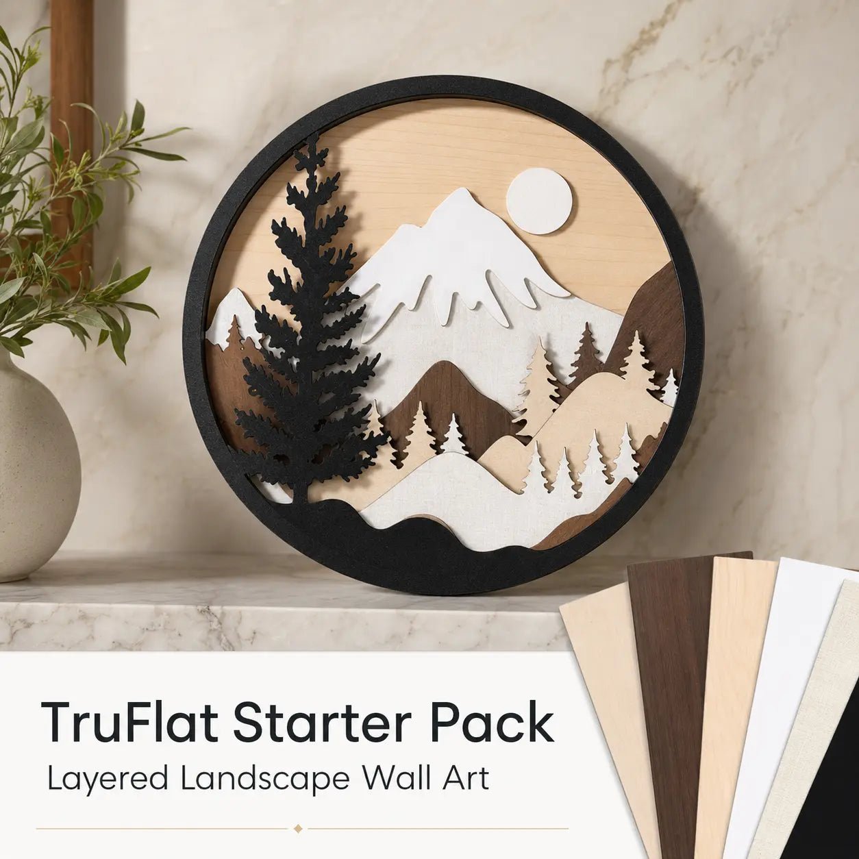 TruFlat Laser Wood - Pixel Burn Custom Laser Creations