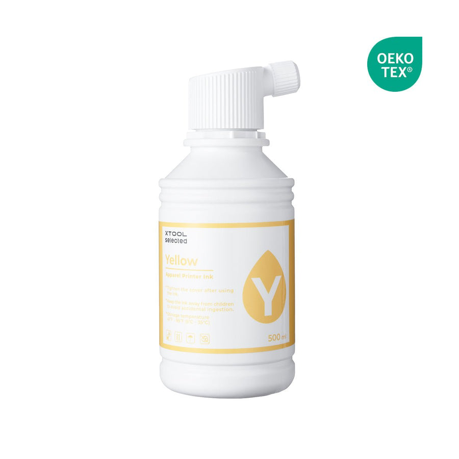 xTool Apparel Printer Yellow Ink (500ml) - Pixel Burn Custom Laser Creations