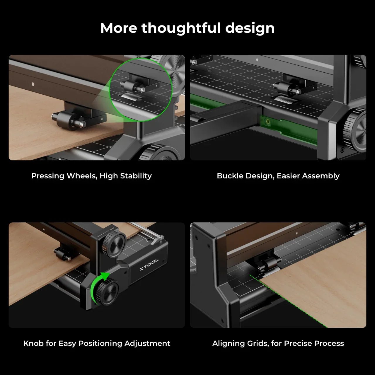 xTool Automatic Conveyor Feeder for xTool P2 / P2S - Pixel Burn Custom Laser Creations