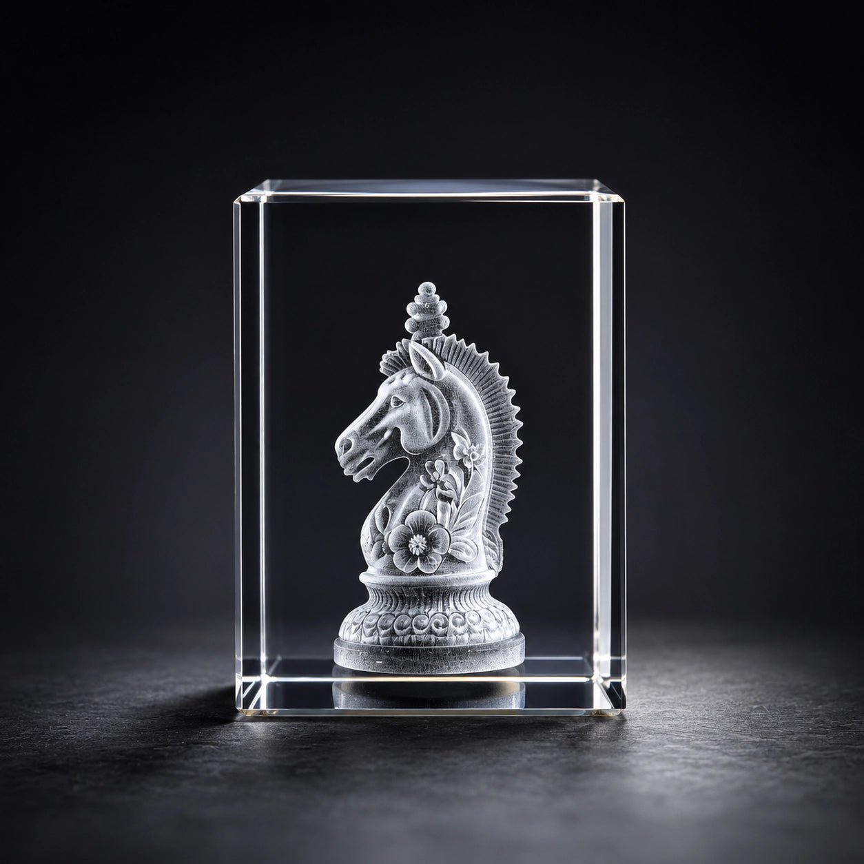 xTool K9 Rectangle Crystal Glass Blank - Pixel Burn Custom Laser Creations