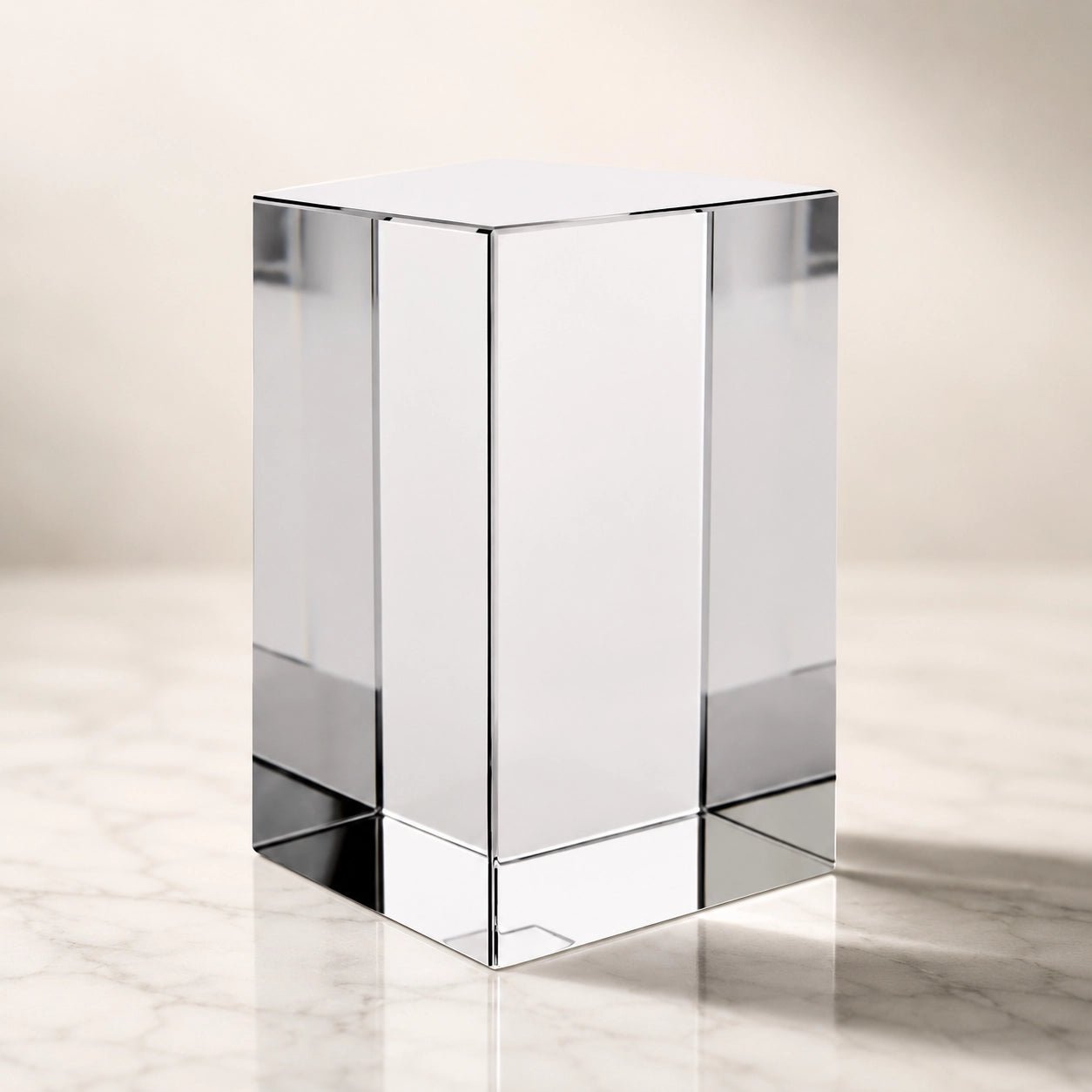 xTool K9 Rectangle Crystal Glass Blank - Pixel Burn Custom Laser Creations