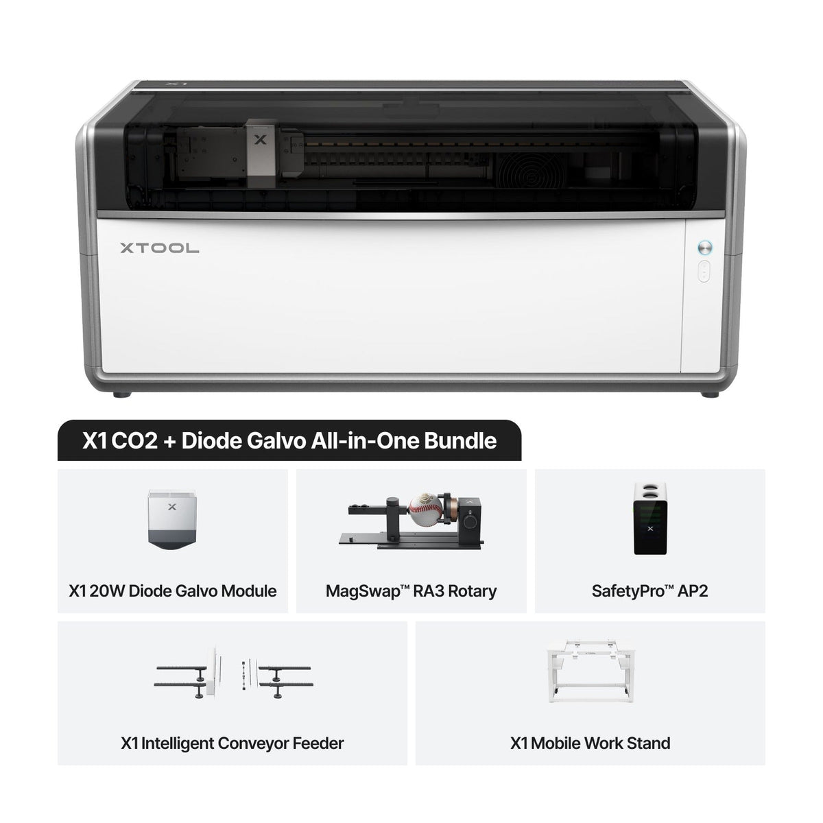 xTool X1 Next-Gen All-in-One Laser Cutter & Engraver - Pixel Burn Custom Laser Creations