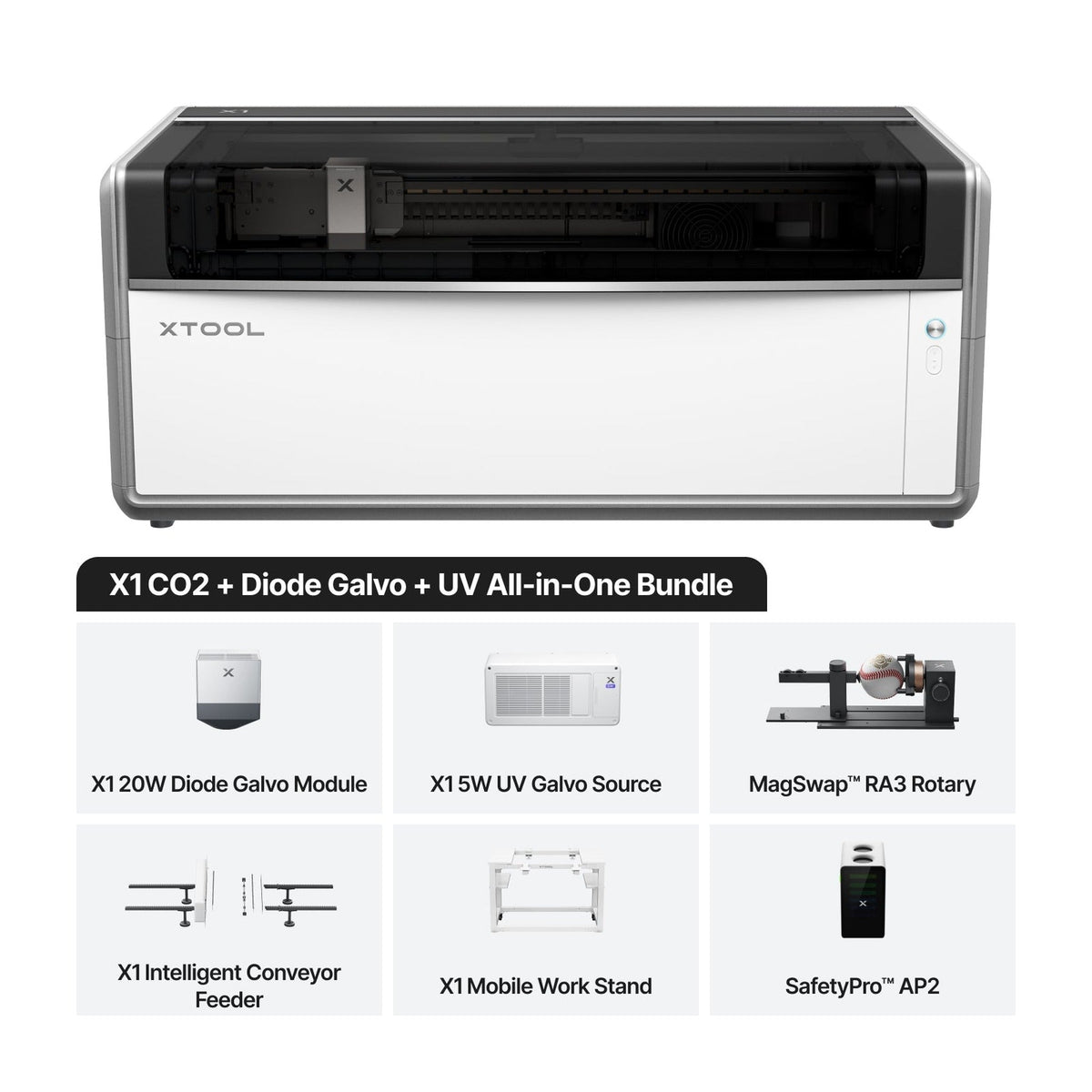 xTool X1 Next-Gen All-in-One Laser Cutter & Engraver - Pixel Burn Custom Laser Creations