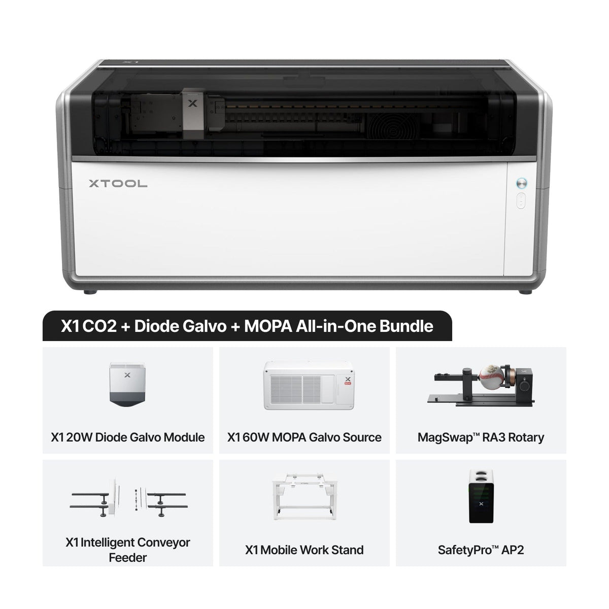 xTool X1 Next-Gen All-in-One Laser Cutter & Engraver - Pixel Burn Custom Laser Creations