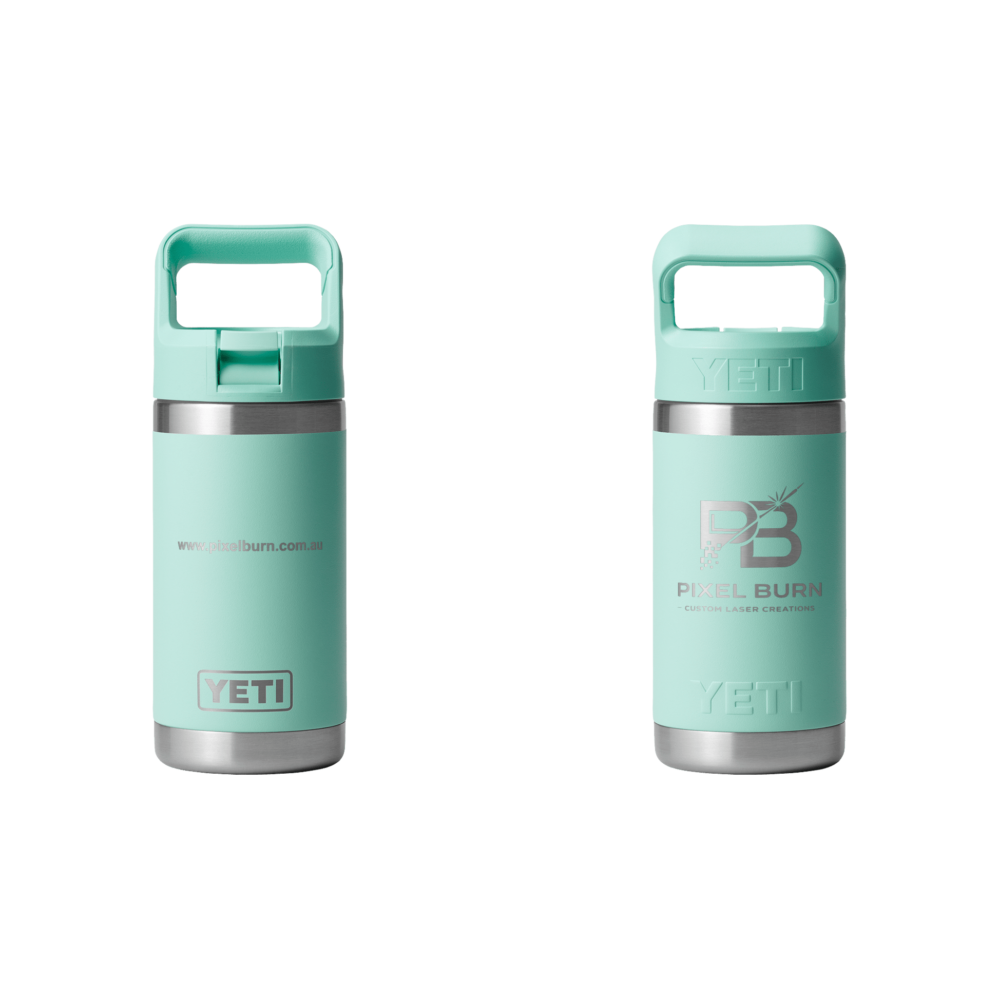 Personalised YETI Rambler Jr. 12oz Kids Bottle - Pixel Burn Custom Laser Creations