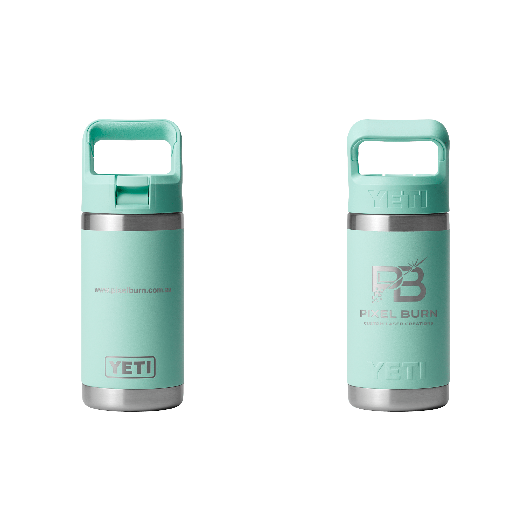 Personalised YETI Rambler Jr. 12oz Kids Bottle - Pixel Burn Custom Laser Creations